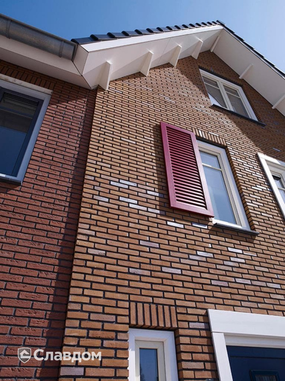 Жилой квартал с облицовкой кирпичом Terca Goudsbloem, Terca Kogelbloem, Terca Passiebloem