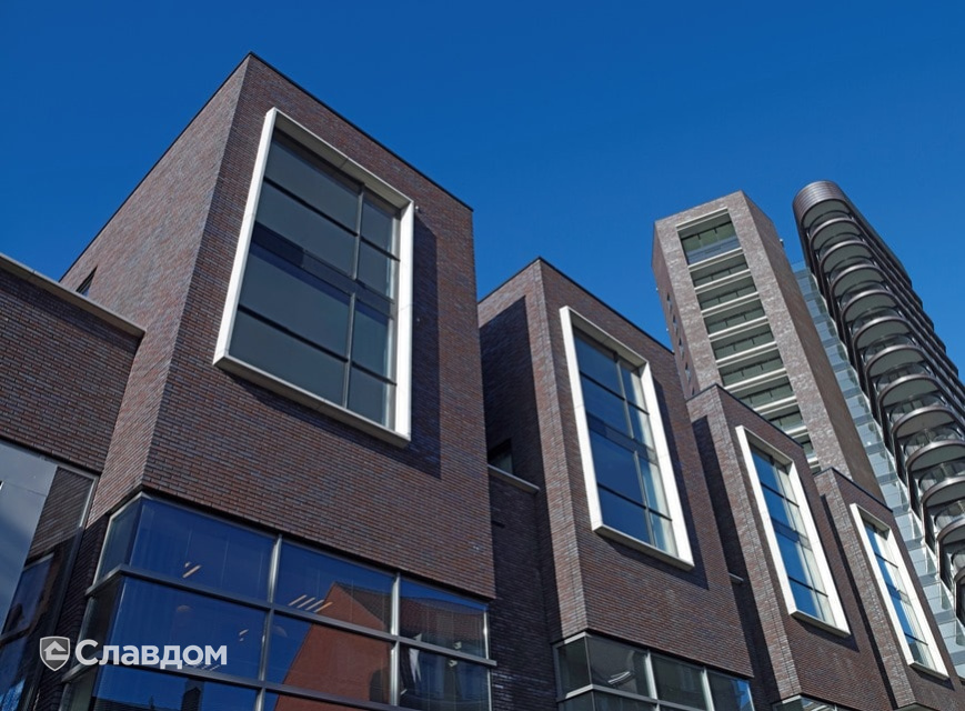 Жилой комплекс с облицовкой кирпичом Terca RBB