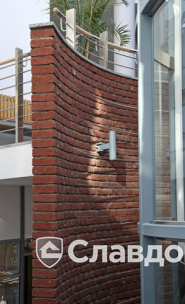 Дом облицованный фасадной плиткой LHL Carmine