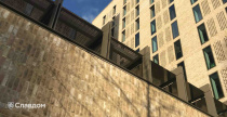 Общежитие на Kings Cross в Лондоне с облицовкой кирпичом ENGELS Mystique