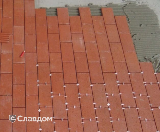 Мощение тротуарной плиткой Uniceramix R16.UX-3316