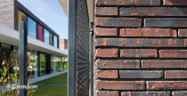 Вилла в Роттердаме с облицовкой кирпичом Terca Wasserstrich Special E1