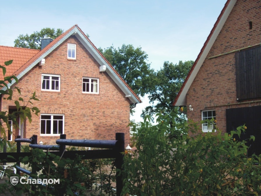 Коттеджный поселок с облицовкой кирпичом Terca Pastorale