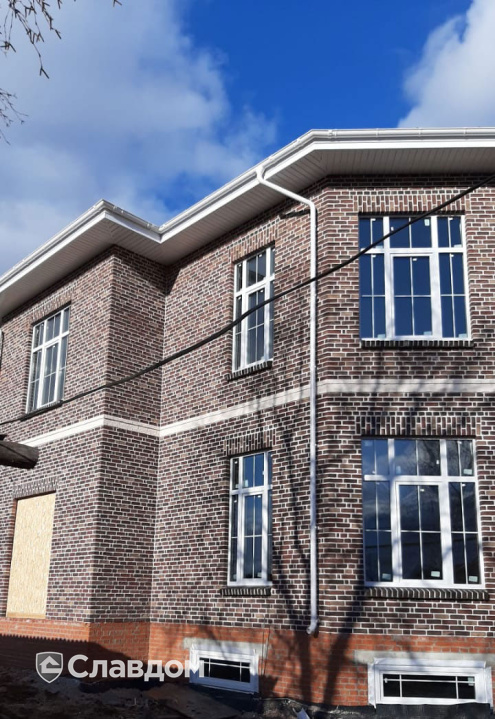 Частный дом с облицовкой кирпичом Донские зори Старая Ситня