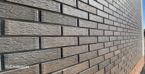 Строительство дома с кирпичом Вышневолоцкая керамика Графит лава 1НФ