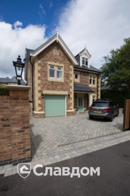 Многоквартирный дом Treetop Manor с облицовкой кирпичом Terca Kempley Antique