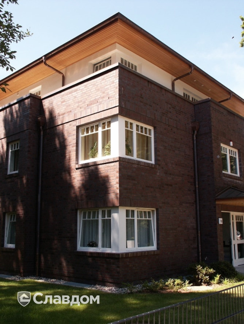 Таунхаус с облицовкой кирпичом Terca KBB