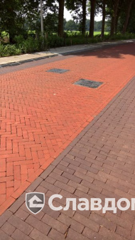 Улицы Холтена с применением брусчатки Penter Omber и Paviona