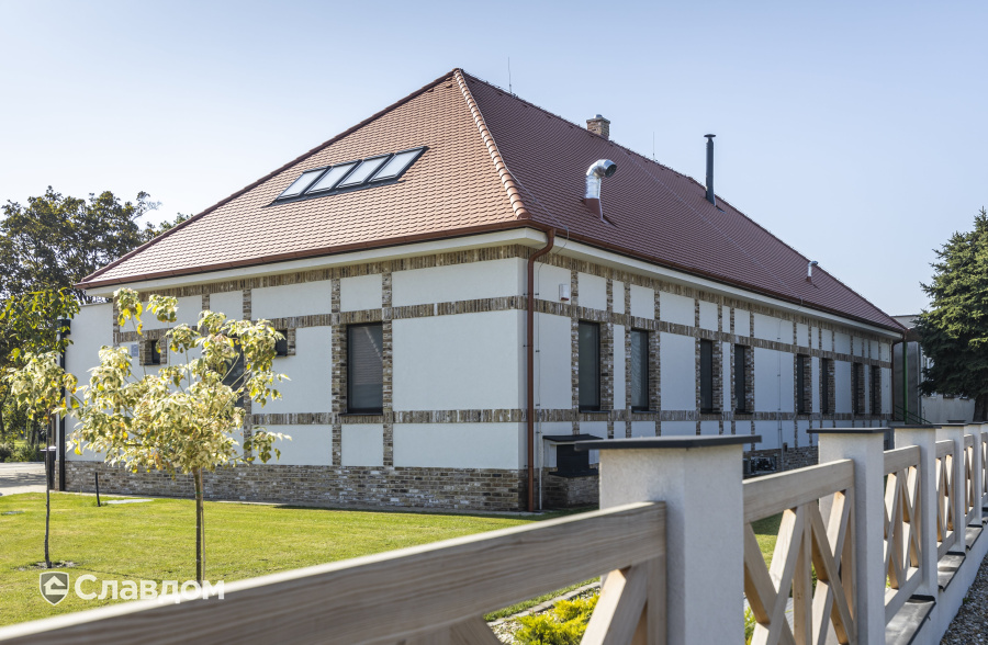 Ресторан с применением керамического кирпича ENGELS HANDFORM Barnsteen