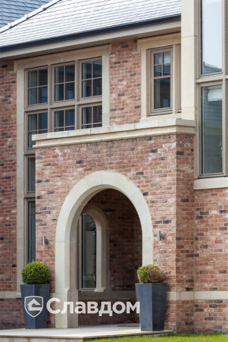 Частный дом с облицовкой кирпичом Terca Tacana