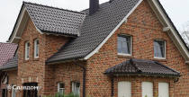 Загородный дом с облицовкой плиткой Westerwaelder Klinker MONTANA WK75 Gelderland