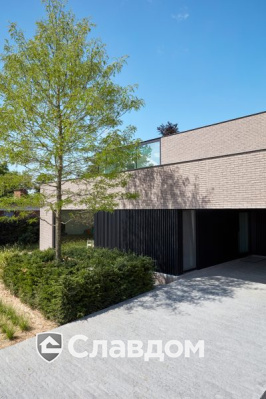 Частный дом в Бельгии с облицовкой кирпичом Terca Cromo