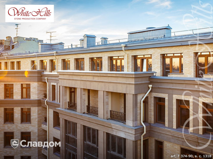 Жилой многоэтажный дом с применением НФС Ronson и фасадного изделия Норвич Брик F374-90 sc_1318