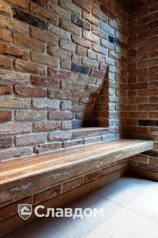 Сауна с облицовкой кирпичом Terca Oud Beauvoorde