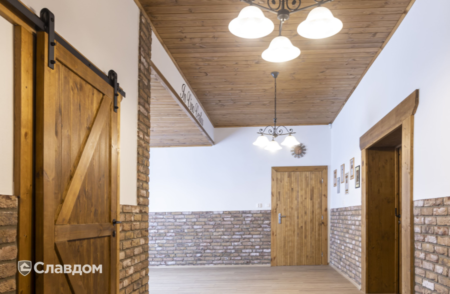 Интерьер ресторана с использованием кирпича ENGELS RETRO Hermitage Antiek