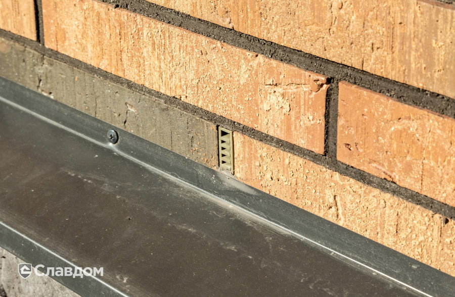 Частный дом с облицовкой кирпичом ModFormat Халден