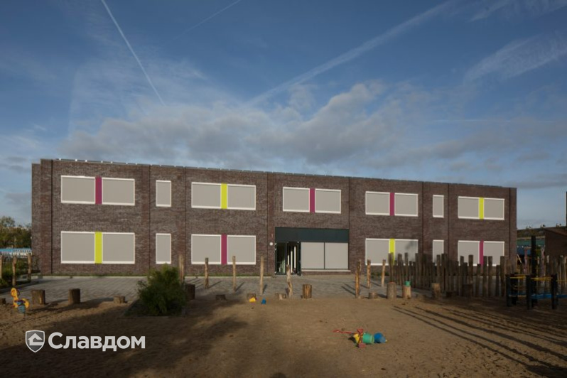 Школа de Kringloop с облицовкой кирпичом Terca Cumberland Falls