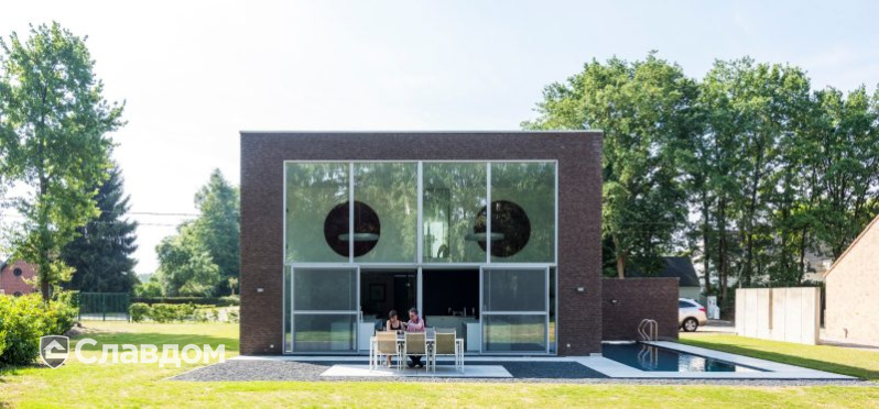 Вилла с облицовкой кирпичом Terca Iluzo Bruin