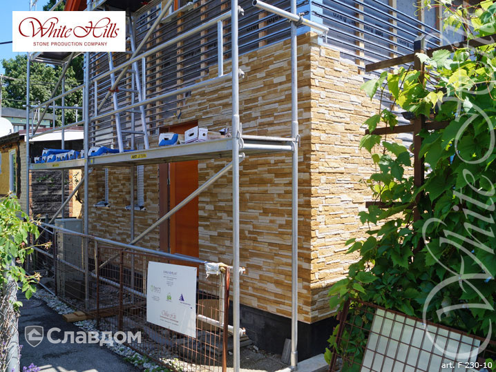 Частный дом с применением НФС Ronson и фасадного изделия Каскад Рейндж F230-10