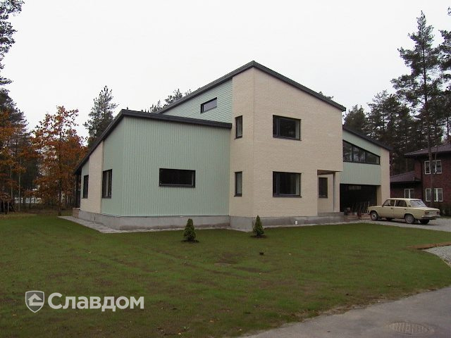 Дом с облицовкой кирпичом Terca Kuura