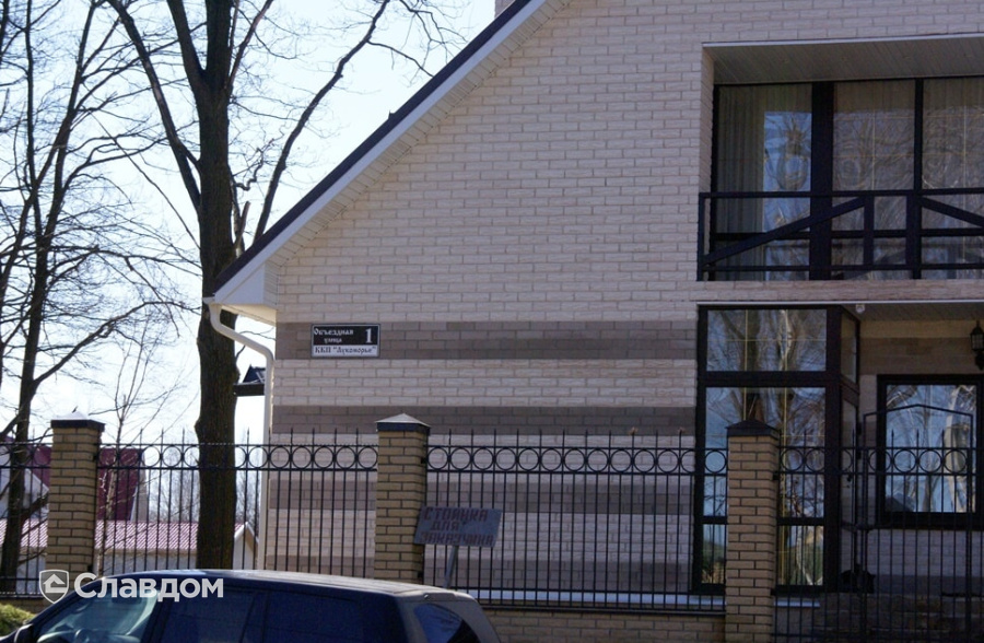 Частный дом с облицовкой кирпичом Terca Pellava ретро