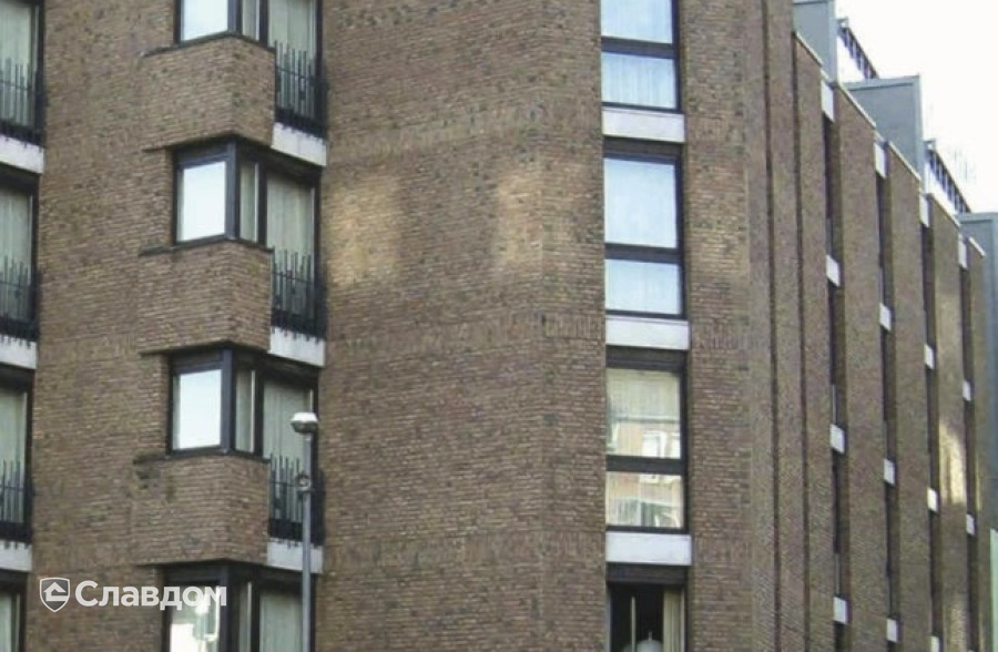Многоэтажный жилой комплекс с облицовкой кирпичом Terca Veldbrand Exterieur
