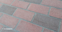 Мощение тротуарной плиткой Uniceramix R16.UX-3316 и R16.UX-2216