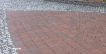 Площадь в г.Кайшядорис с применением брусчатки Penter Baltic Klinker Pavers Nuance