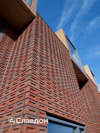 Таунхаус с облицовкой кирпичом Terca Heukelom