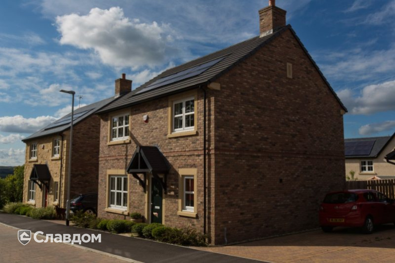 Таунхаус с облицовкой кирпичом Terca Kempley Antique