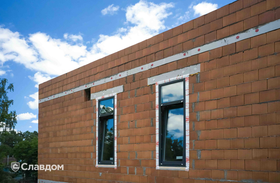 Частный дом из керамических поризованных блоков ЛСР