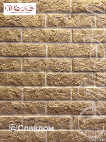 Квартира с применением облицовочного камня White Hills Алтен брик 310-10