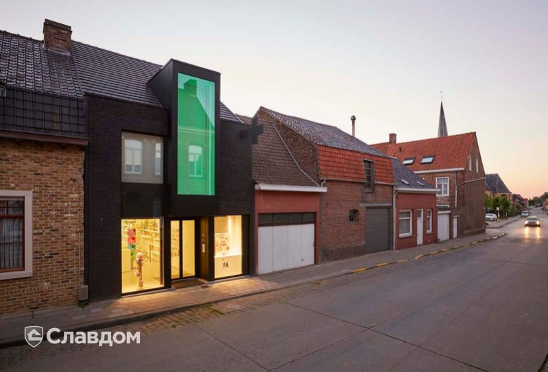 Аптека в Вату с облицовкой кирпичом Terca Agora Grafietzwart