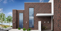 Загородный дом с отделкой клинкерной плиткой Stroeher Brickwerk