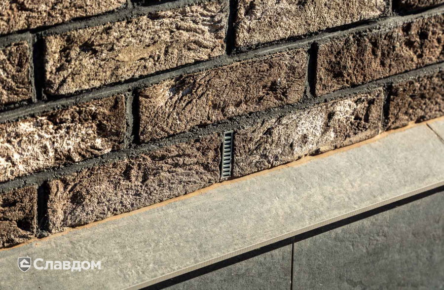 Частный дом с облицовкой из кирпича Тандем Данилово