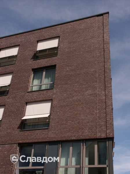 Жилой комплекс с облицовкой кирпичом Terca RBB