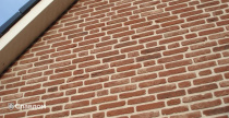 Двухэтажный дом с облицовкой кирпичом Terca Oud Ravels