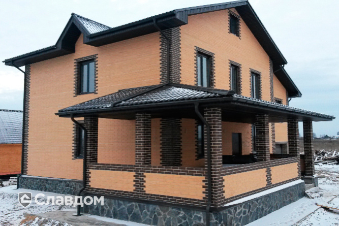 Частный коттедж из кирпича ЛСР Мюнхен