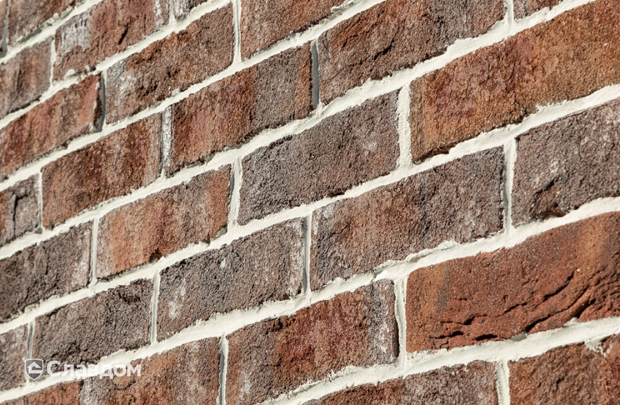 Частный дом с облицовкой плиткой Roben Formback Buntgeflammt