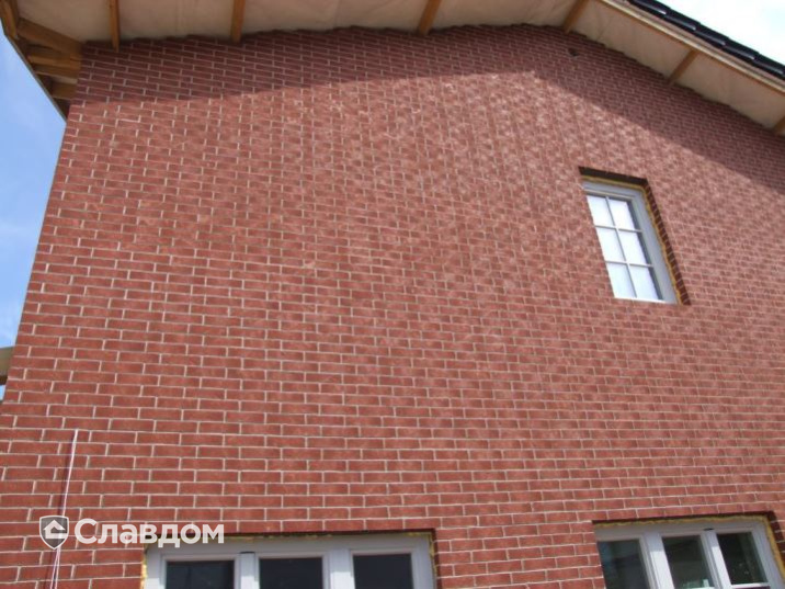 Частный дом с облицовкой кирпичом Terca Nordic Klinker Line Stockholm