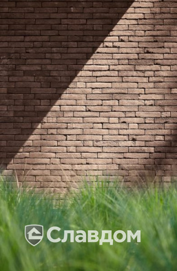 Жилой дом с облицовкой кирпичом Terca Iluzo Bruin