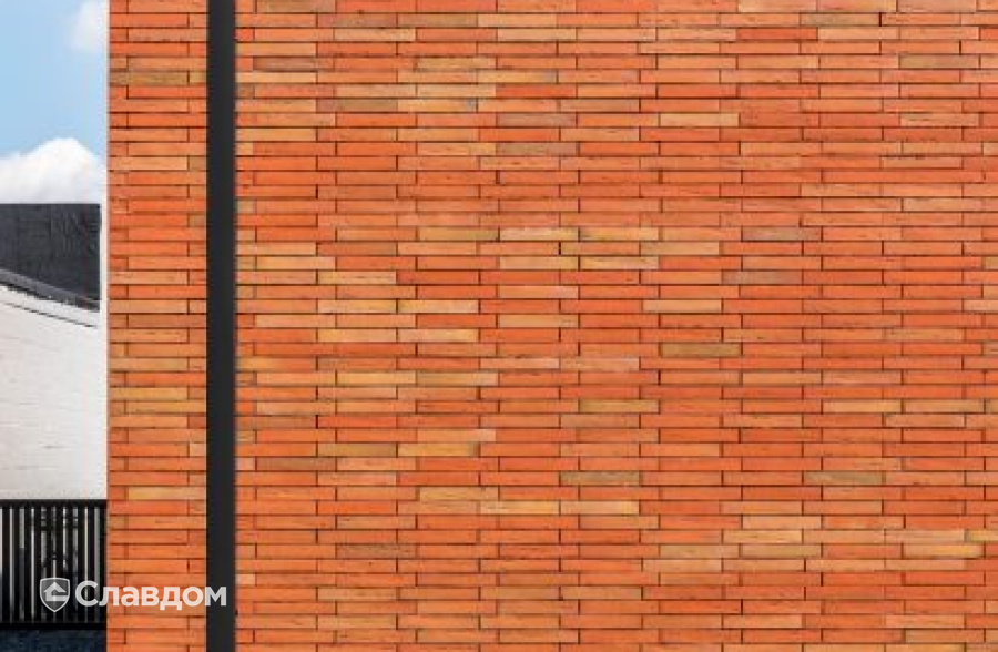 Частный дом в Лимбурге с облицовкой кирпичом Terca Linneaus Robinia