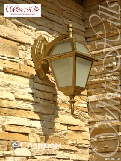 Частный дом с применением облицовочного камня White Hills Кросс Фелл 100-10