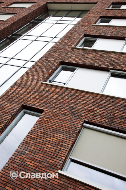 Жилой дом с облицовкой кирпичом ручной формовки MUHR Nr 28 Netterden