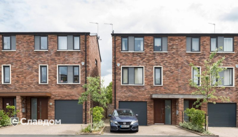 Жилой дом с облицовкой кирпичом Terca Topaas