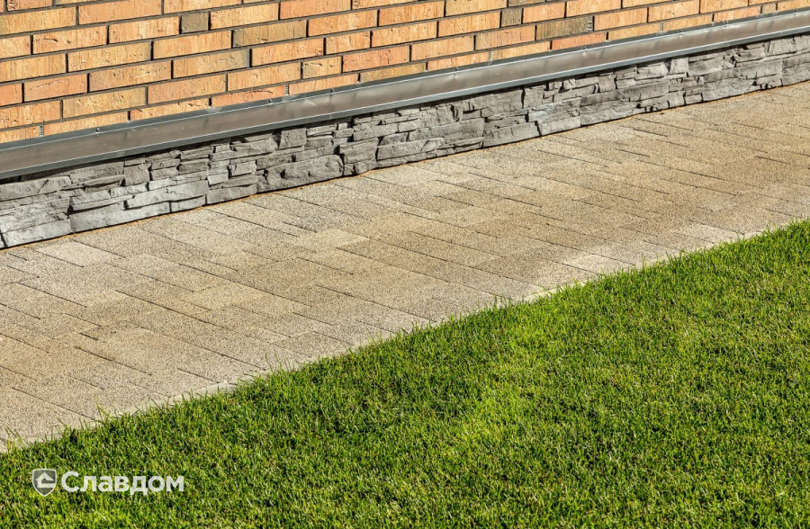 Частный дом с облицовкой кирпичом ModFormat Халден