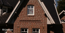 Частный дом с облицовкой кирпичом Terca HKS Bunt