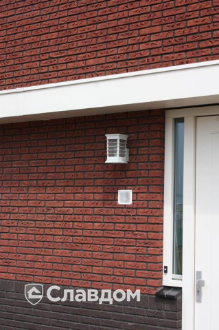 Таунхаус в Нидерландах с облицовкой кирпичом Terca Espa Handvorm