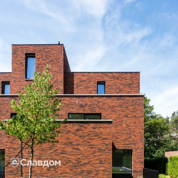 Офис в г.Херзельт с облицовкой кирпичом Terca Iluzo Rood-Bruin