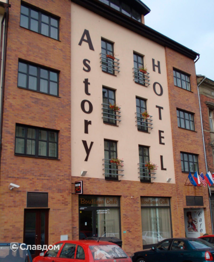 Здание Astory Hotel с облицовкой фасадной плиткой Stroeher Keraprotect 405